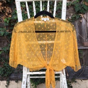Wild Honey sheer wrap